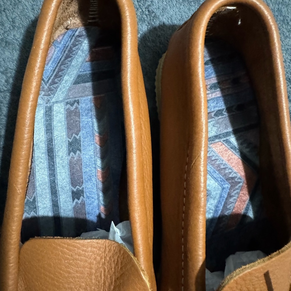 Mocasines Men's Brown Leather - Picture 4 of 9